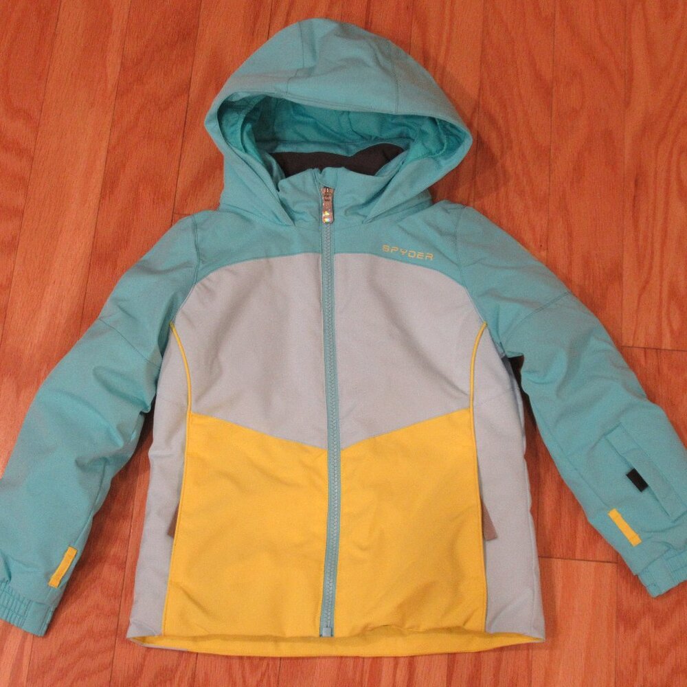 Spyder Girls Conquer Winter Ski Snow Jacket Size 5